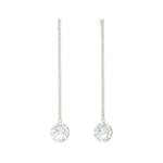 Boucles d'Oreilles Pendantes Hestia Argent Ronds Martelés Boucles d'Oreilles Monsieur Simone