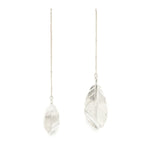 Boucles d'Oreilles Pendantes Zéphyr Argent Feuilles Boucles d'Oreilles Monsieur Simone
