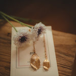 Boucles d'Oreilles Pendantes Zéphyr Or Feuilles Boucles d'Oreilles Monsieur Simone