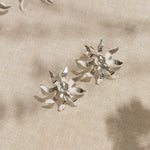 Boucles d'Oreilles Puces Éos Argent Soleils Boucles d'Oreilles Monsieur Simone
