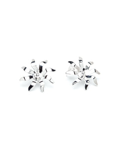 Boucles d'Oreilles Puces Éos Argent Soleils Boucles d'Oreilles Monsieur Simone