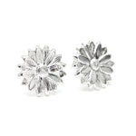 Boucles d'Oreilles Puces Maïa Argent Fleurs Boucles d'Oreilles Monsieur Simone
