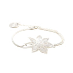 Bracelet Chloris Argent Fleur Bracelets Monsieur Simone