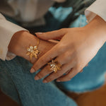 Bracelet Chloris Or Fleur Bracelets Monsieur Simone