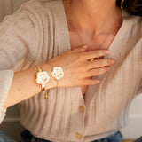 Bracelet Hélios Argent Fleur Bracelets Monsieur Simone