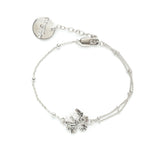 Bracelet Héra Argent Feuille Bracelets Monsieur Simone