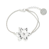 Bracelet Hespéris Argent Fleur Bracelets Monsieur Simone