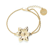 Bracelet Hespéris Or Fleur Bracelets Monsieur Simone