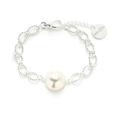 Bracelet Nélya Argent Perle Bracelets Monsieur Simone