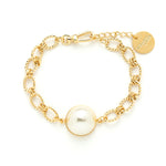 Bracelet Nélya Or Perle Bracelets Monsieur Simone