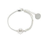 Bracelet Rhéa Argent Flocon Bracelets Monsieur Simone