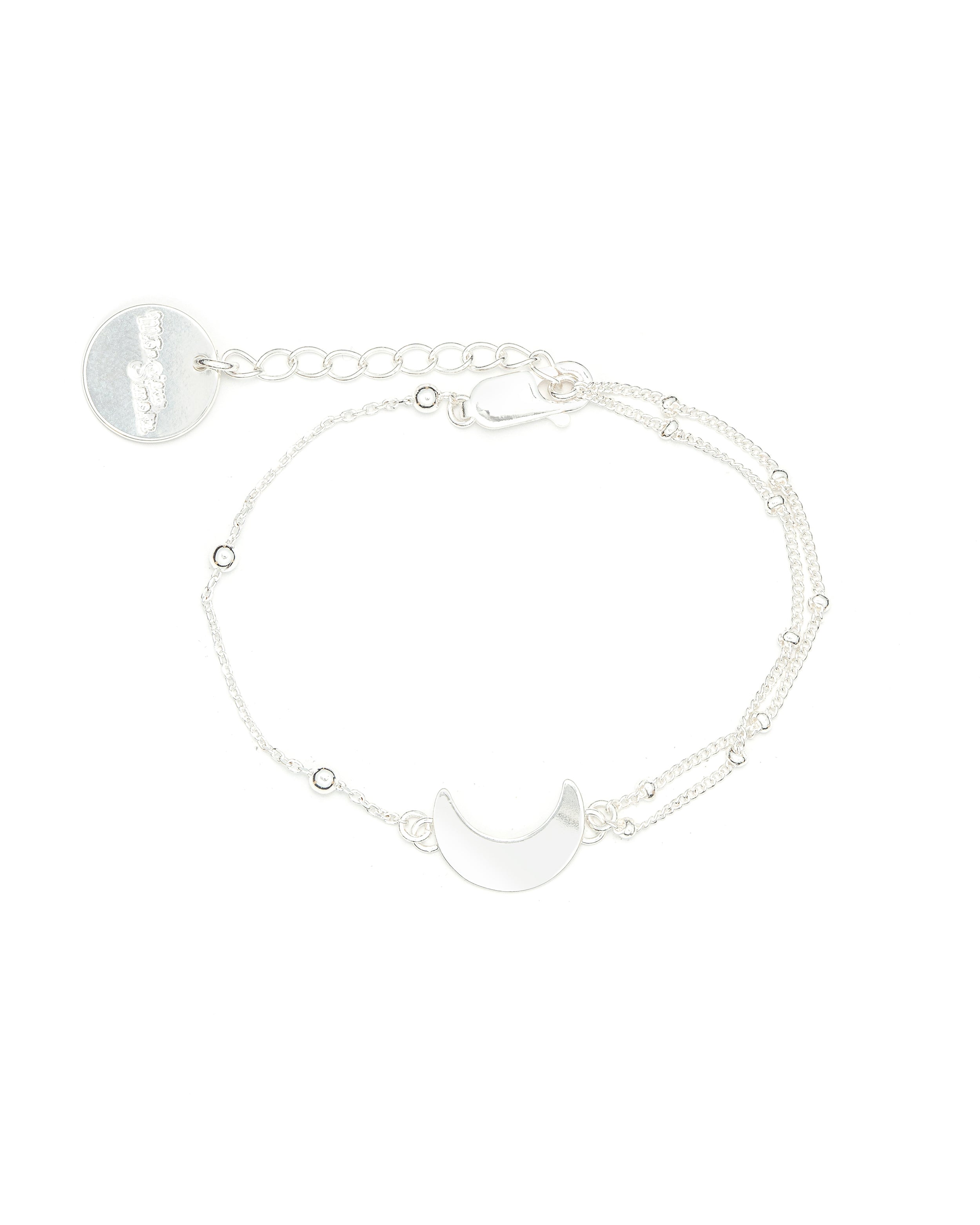 Bracelet Séléné Argent Lune Bracelets Monsieur Simone