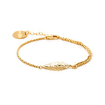 Bracelet Thalie Or Feuille Bracelets Monsieur Simone