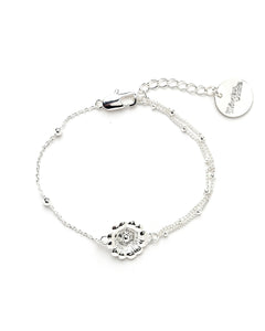 Bracelet Théia Argent Fleur Bracelets Monsieur Simone