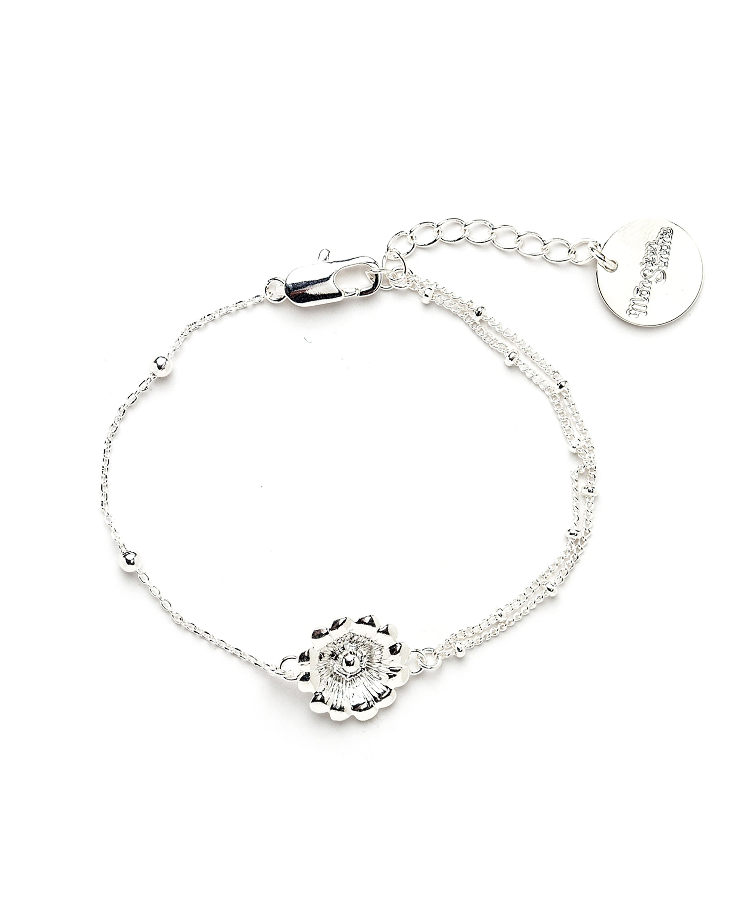 Bracelet Théia Argent Fleur Bracelets Monsieur Simone