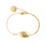 Bracelet Zéphyr Or Feuille Bracelets Monsieur Simone