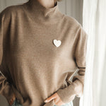 Broche Aphrodite Or Coeur Accessoires Monsieur Simone