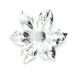 Broche Hespéris Argent Fleurs Accessoires Monsieur Simone