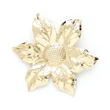 Broche Hespéris Or Fleurs Accessoires Monsieur Simone