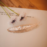 Broche Phébé Argent Plume Accessoires Monsieur Simone