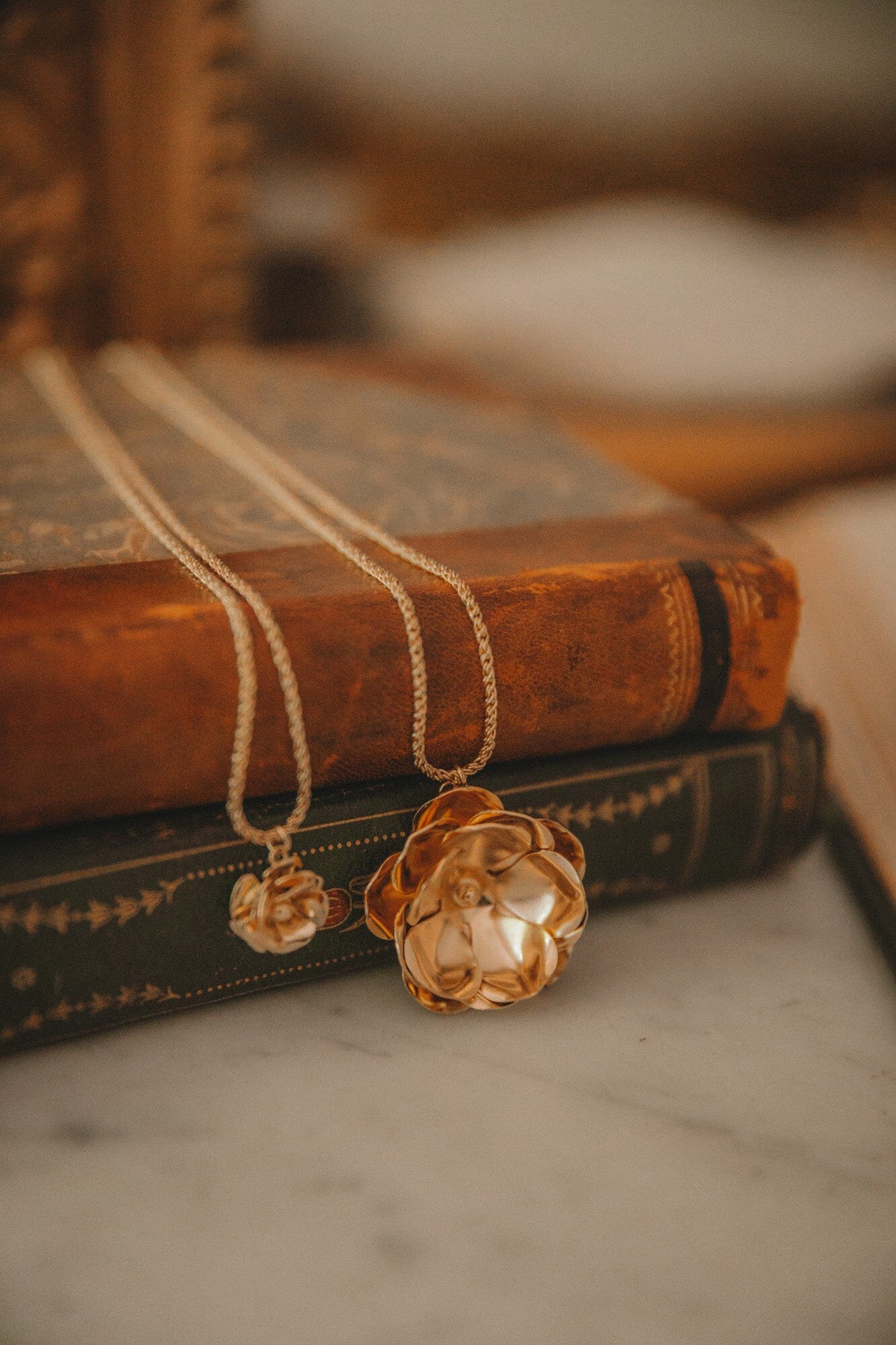Collier Aglaé Or Fleur Colliers Monsieur Simone