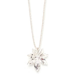 Collier Chloris Argent Fleur Colliers Monsieur Simone