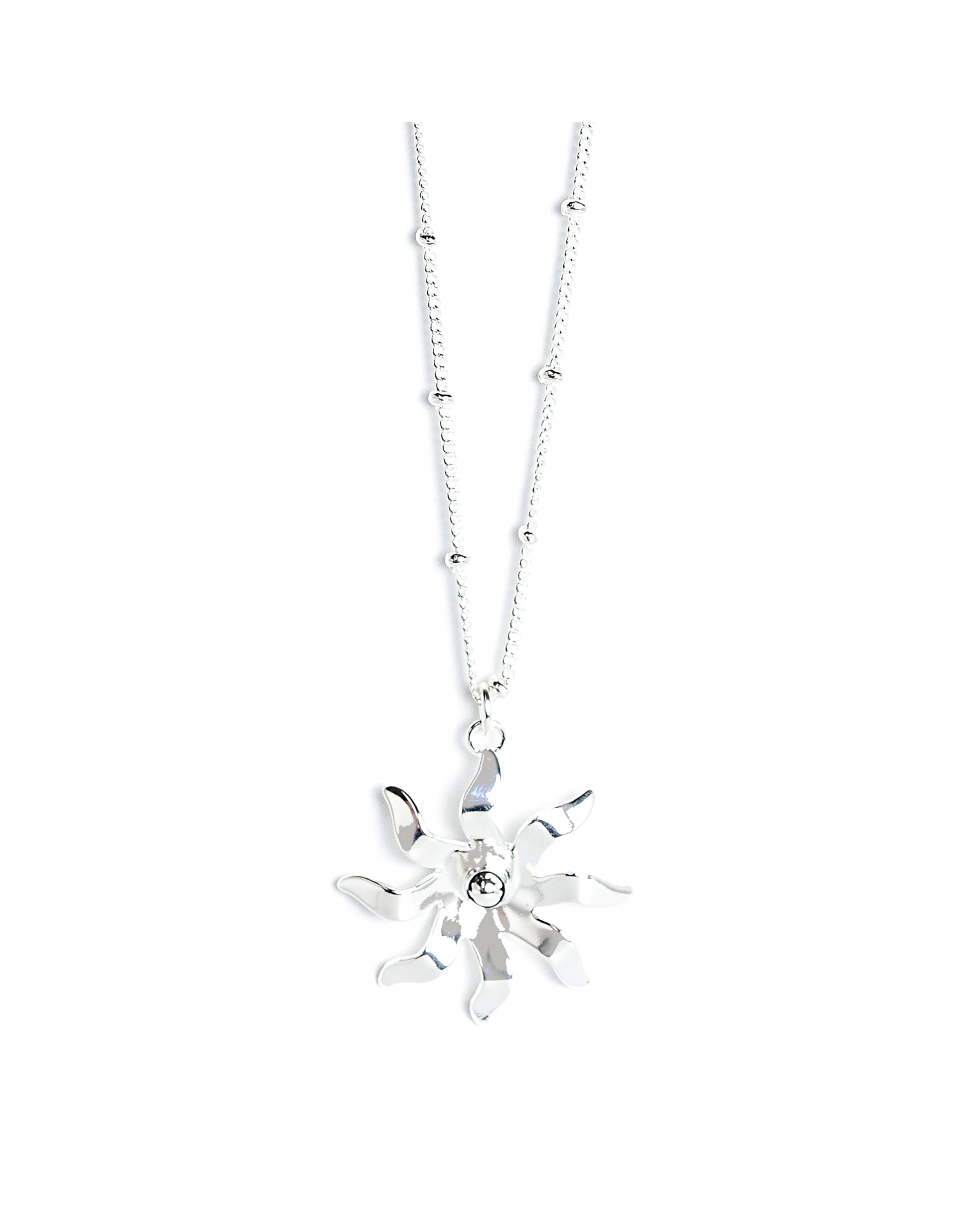 Collier Éos Argent Soleil Colliers Monsieur Simone