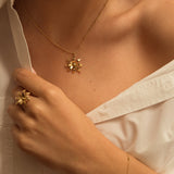 Collier Éos Or Soleil Colliers Monsieur Simone