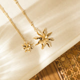 Collier Éos Or Soleil Colliers Monsieur Simone