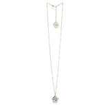 Collier Gaïa Argent Fleur Colliers Monsieur Simone