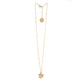 Collier Gaïa Or Fleur Colliers Monsieur Simone