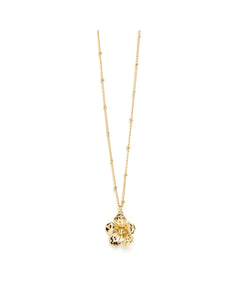 Collier Gaïa Or Fleur Colliers Monsieur Simone