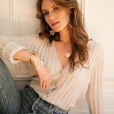 Collier Hélios Argent Fleur Colliers Monsieur Simone