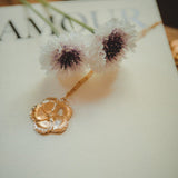 Collier Hélios Or Fleur Colliers Monsieur Simone