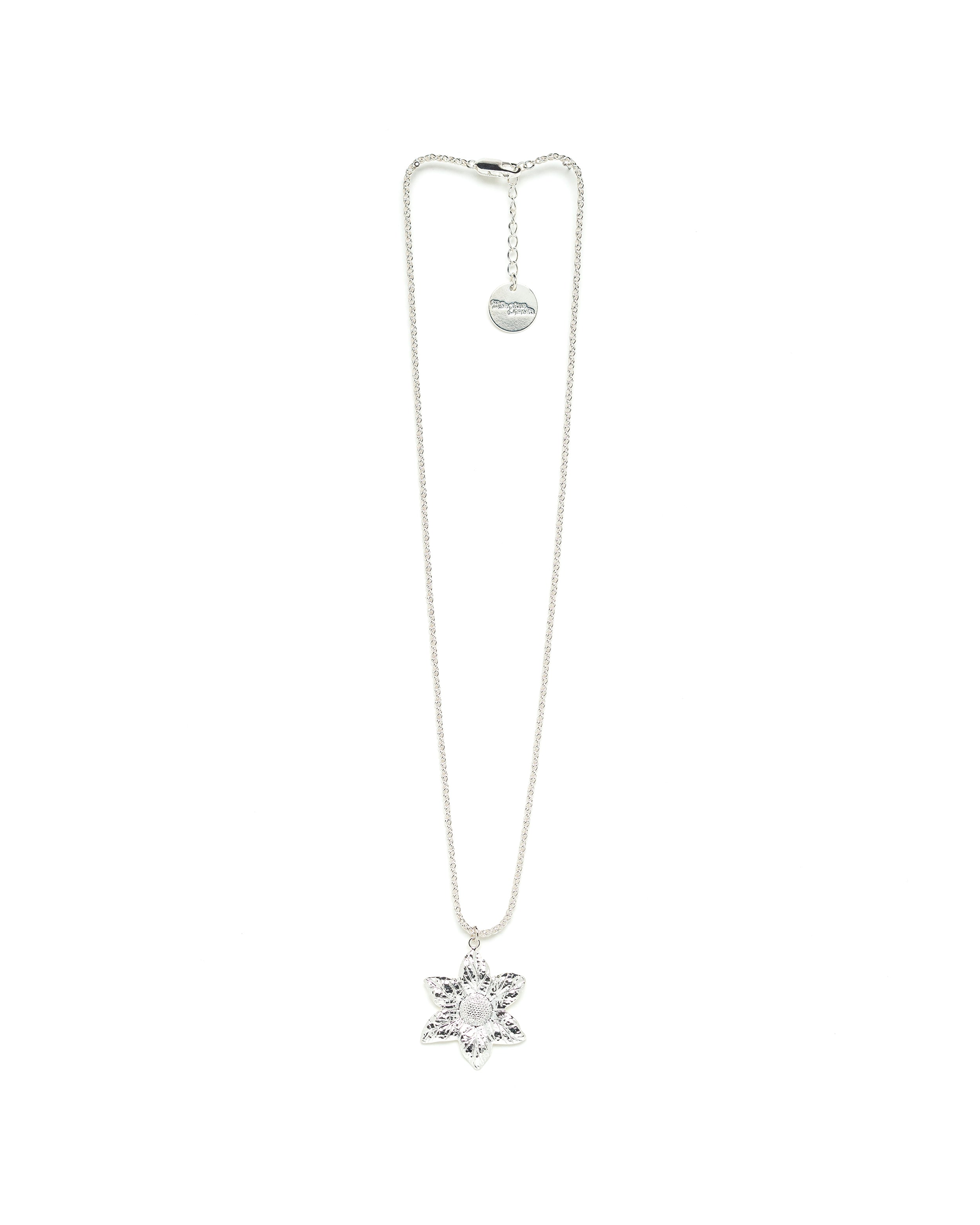 Collier Hespéris Argent Fleur Colliers Monsieur Simone