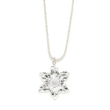 Collier Hespéris Argent Fleur Colliers Monsieur Simone