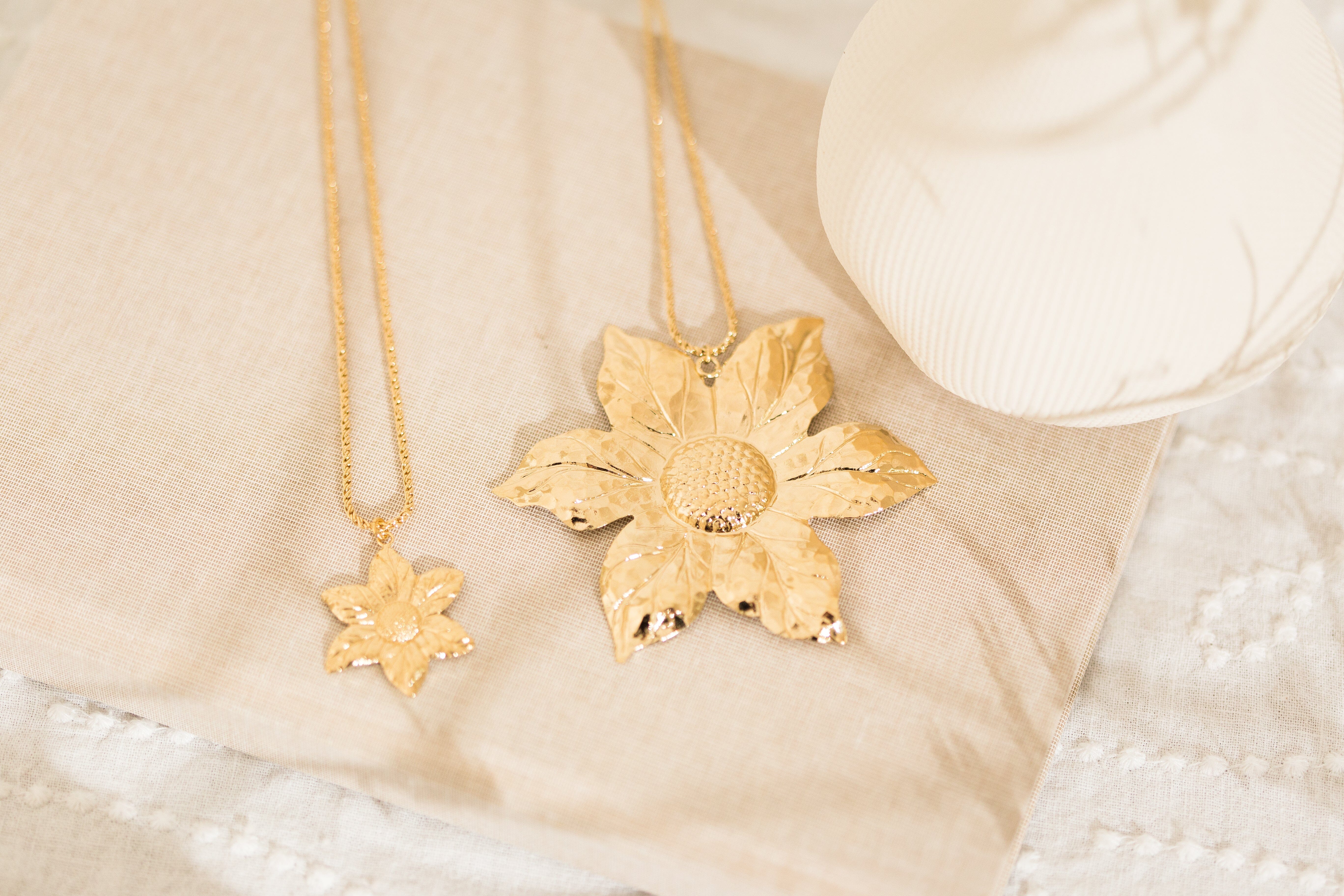 Collier Hespéris Or Fleur Colliers Monsieur Simone