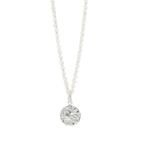 Collier Hestia Argent Rond Martelé Colliers Monsieur Simone