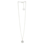 Collier Hestia Argent Rond Martelé Colliers Monsieur Simone