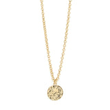 Collier Hestia Or Rond Martelé Colliers Monsieur Simone