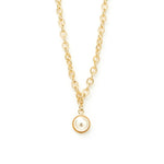 Collier Nélya Or Perle Colliers Monsieur Simone