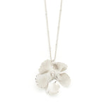 Collier Orphée Argent Fleur Colliers Monsieur Simone