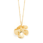Collier Orphée Or Fleur Colliers Monsieur Simone