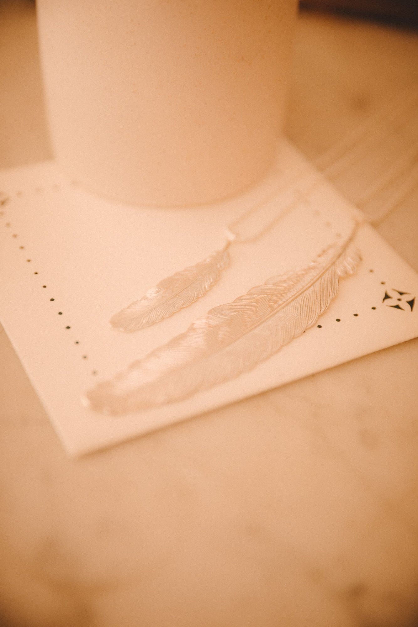 Collier Phébé Argent Plume Colliers Monsieur Simone