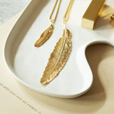 Collier Phébé Or Plume Colliers Monsieur Simone