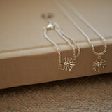 Collier Rhéa Argent Flocon Colliers Monsieur Simone