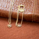 Collier Rhéa Or Flocon Colliers Monsieur Simone