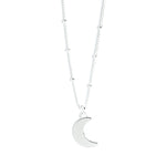 Collier Séléné Argent Lune Colliers Monsieur Simone