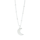 Collier Séléné Argent Lune Colliers Monsieur Simone