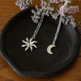 Collier Séléné Argent Lune Colliers Monsieur Simone